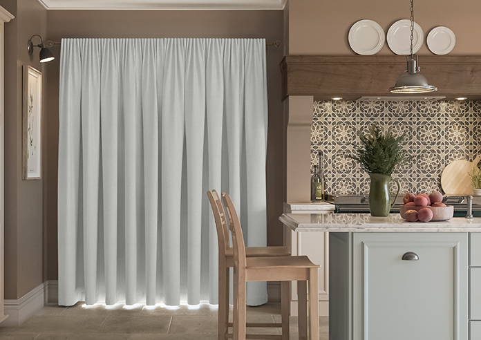 Melrose (Blackout), Soft White - Made to Measure Curtains - Image 7
